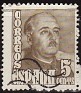 Spain - 1948 - Franco - 5 CTS - Castaño - España, Franco - Edifil 1020 - General Franco. Francisco Franco Bahamonde - 0